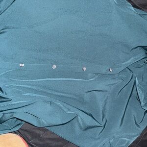 Teal Button-Up Shirt